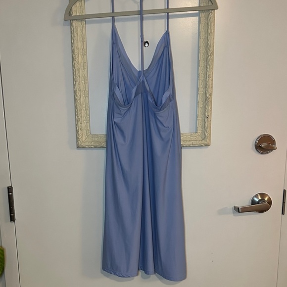 LA VIE EN ROSE | Elegant Blue Slip Dress - Picture 5 of 11